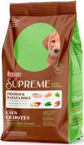 Quatree Supreme Cão Filhote RMG Frango e Batata Doce